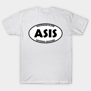 Assateague Island National Seashore oval T-Shirt